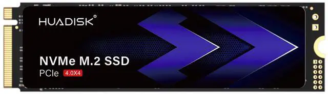 Disco Duro Solido SSD HUADISK HYV1TBX4(GR) 1 TB PCIe Gen 4.0 x4 M.2 2280 hasta 7200 MB/s