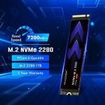 Disco Duro Solido SSD HUADISK HYV1TBX4(GR) 1 TB PCIe Gen 4.0 x4 M.2 2280 hasta 7200 MB/s - Imagen 2