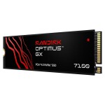 Disco Duro Solido SSD SanDisk Optimus GX 7100 500GB PCI-Express Gen 4.0 x4 M.2 2280-S3-M hasta 6800 MB/s
