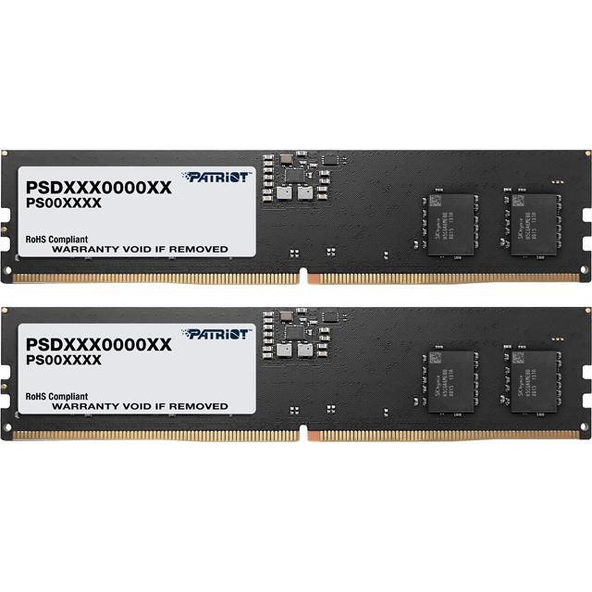 Memoria RAM Patriot Signature Line 32GB (2 x 16GB) 288-Pin DDR5 4800 Mhz CL40 - Black
