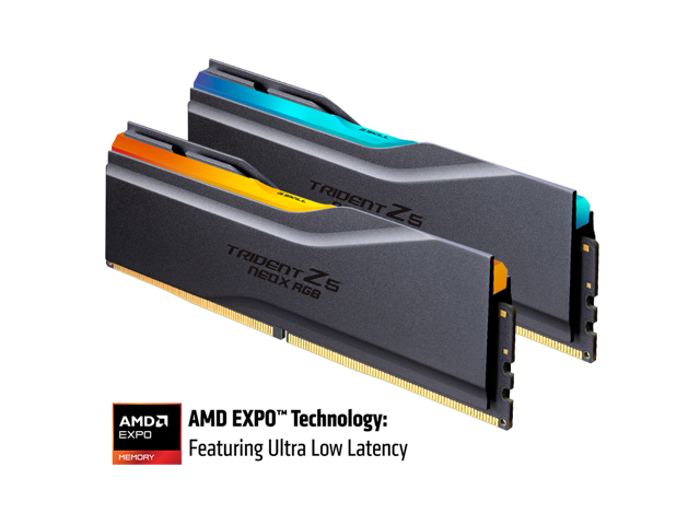 Memoria RAM G.SKILL Trident Z5 NeoX RGB 32GB (2 x 16GB) 288-Pin DDR5 6000 Mhz CL26 Color Negro
